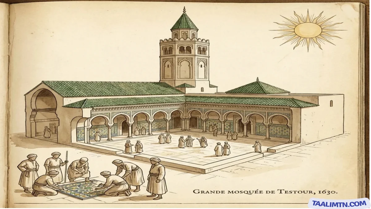 جامع تستور الكبير والمعمار الأندلسي الخالد