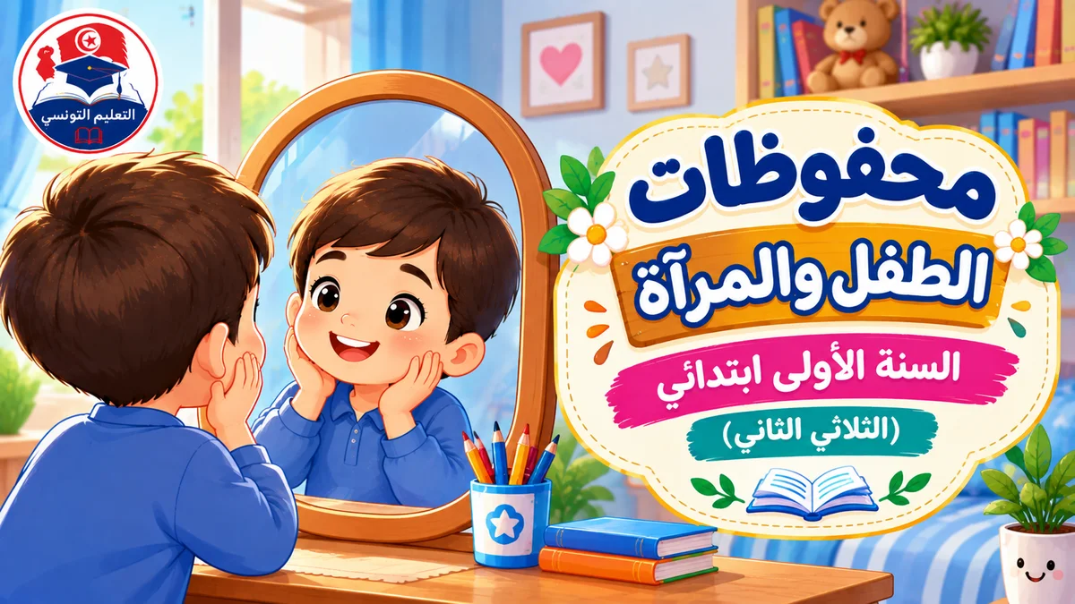 محفوظات الطفل والمرآة - السنة الأولى ابتدائي محفوظات الطفل والمرآة للسنة الأولى ابتدائي