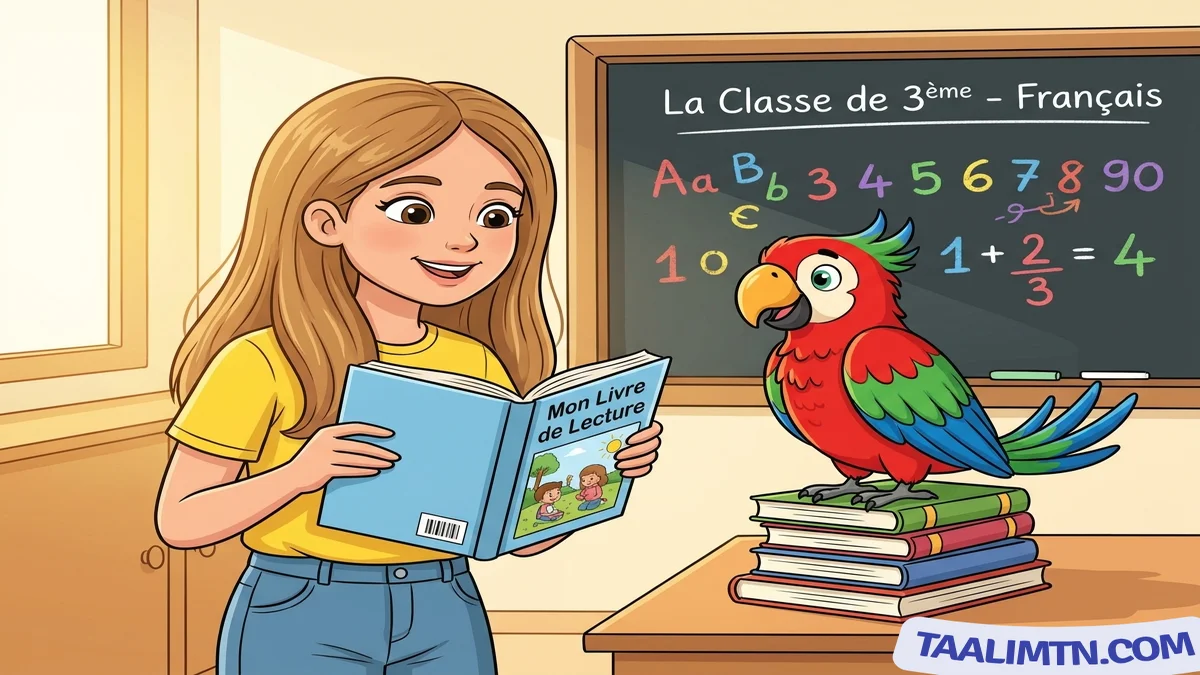 Apprentissage de la lecture avec Elyssa et Poupou le perroquet