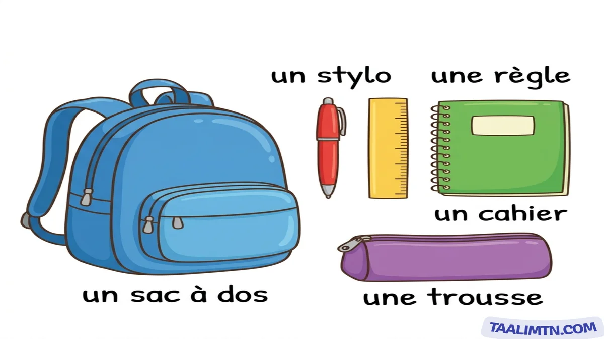 Les affaires scolaires Les affaires scolaires