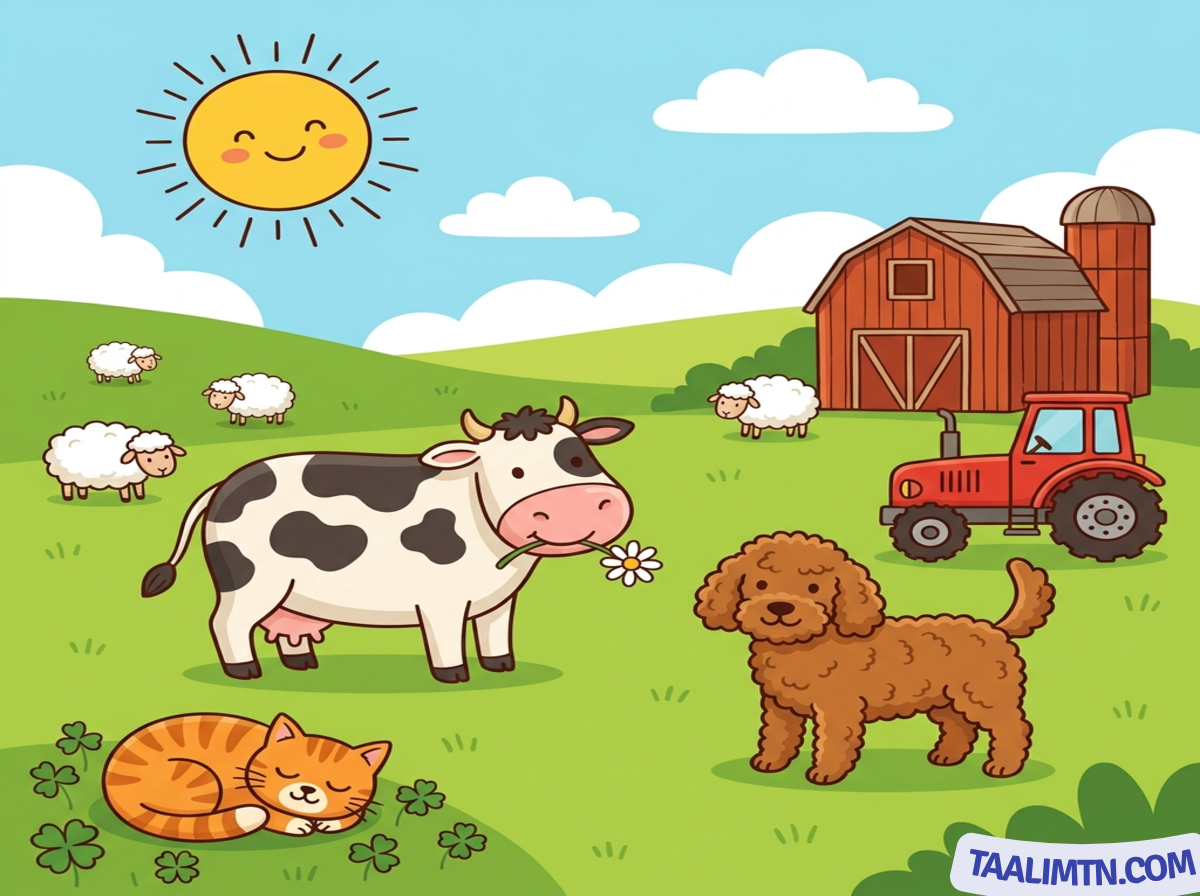 Les animaux de la ferme Les animaux de la ferme – Évaluation Unité 5