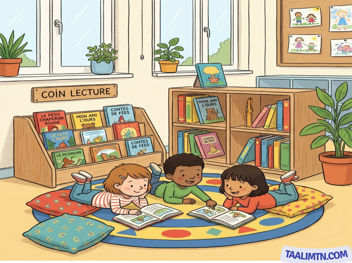 Le coin-lecture de la classe – Évaluation Unité 6