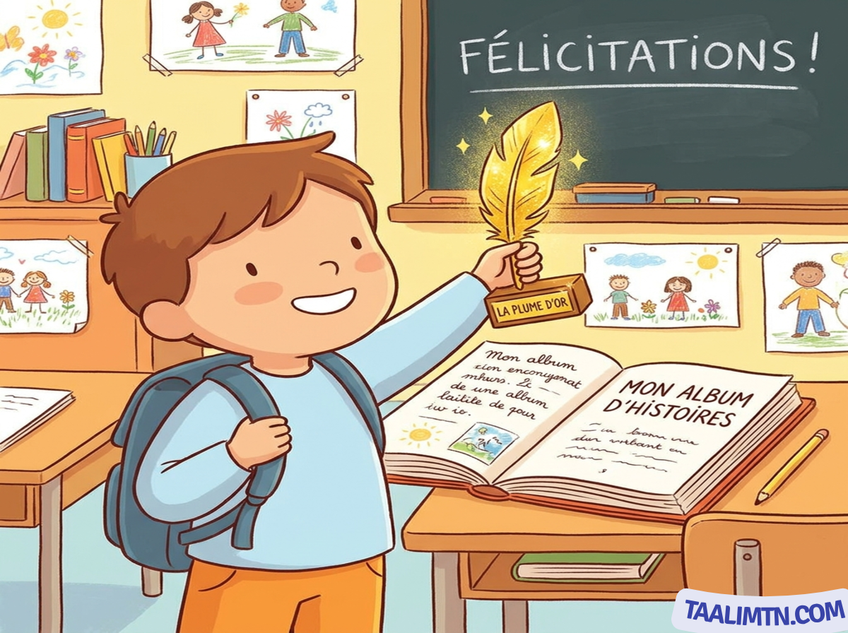 Mon projet la plume d'or – Évaluation Unité 6