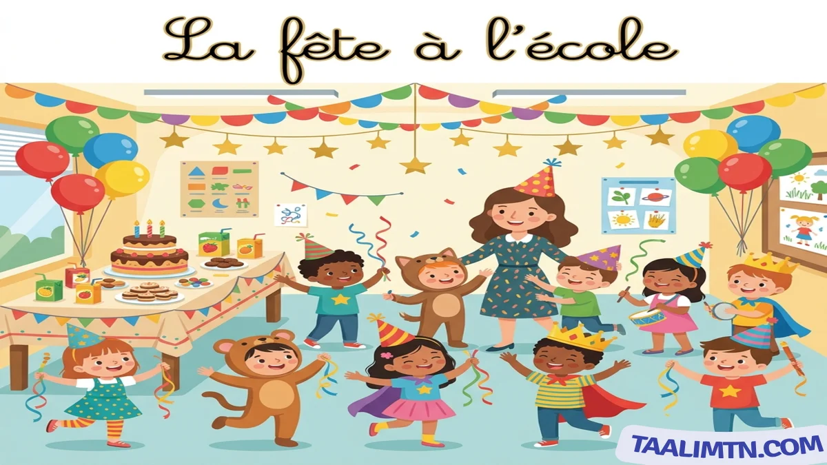 Unité 8 : Quelle fête ! Cours et Exercices de Français 3ème Année Primaire