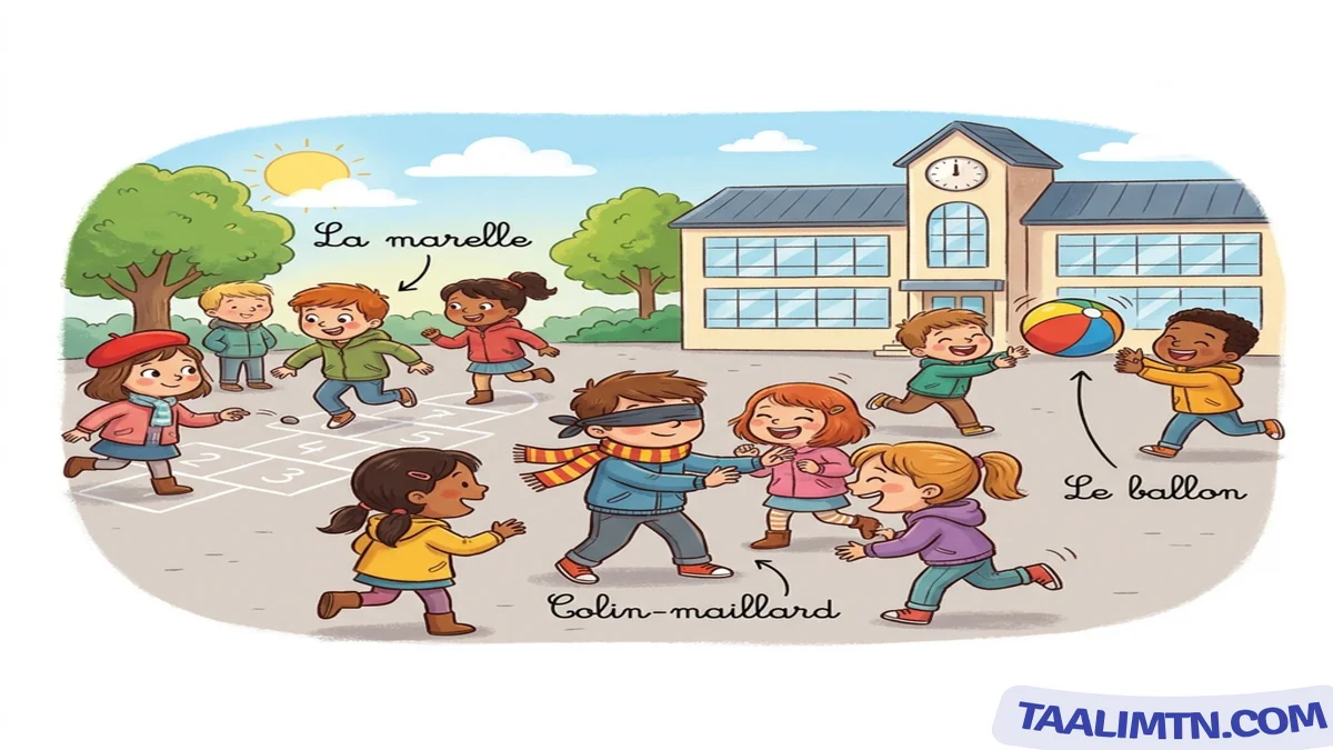 Unité 7 : Mes jeux préférés ! Cours et Exercices de Français 3ème Année Primaire