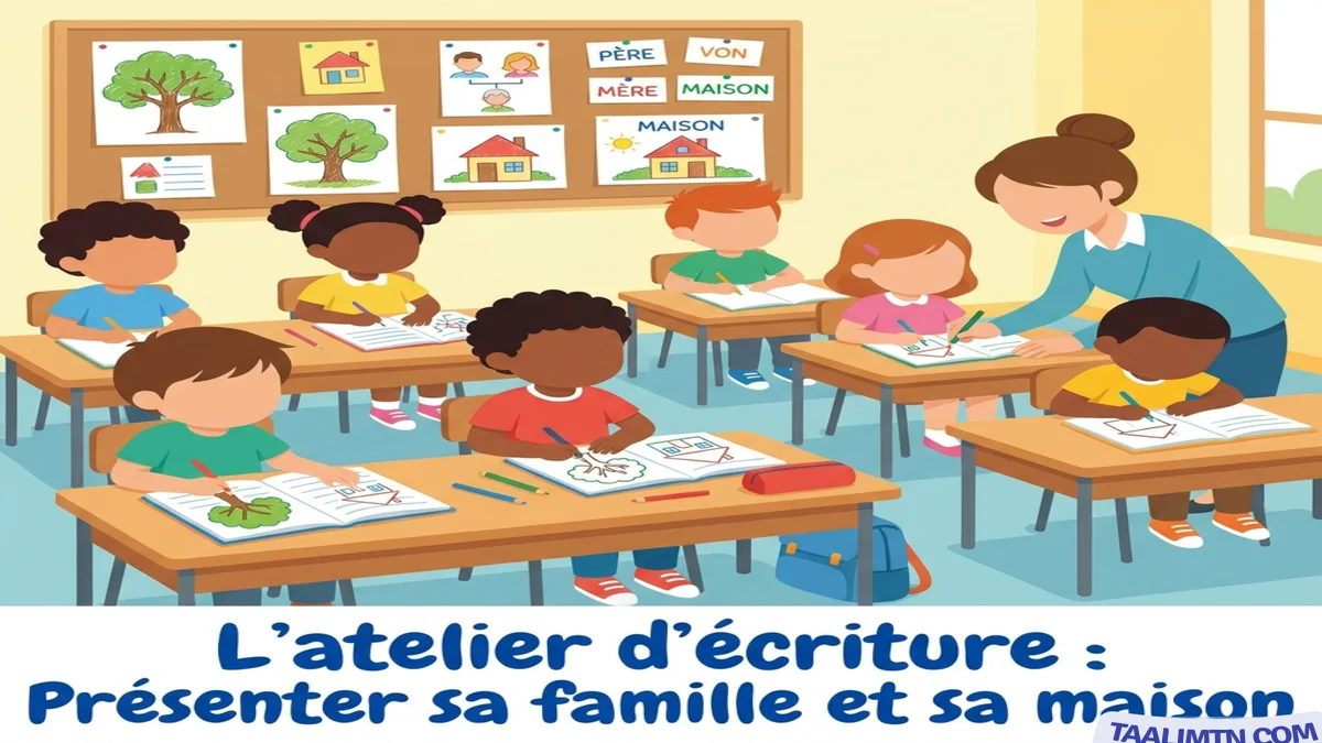 L'atelier d'écriture : Présenter sa famille et sa maison L'atelier d'écriture : Présenter sa famille et sa maison