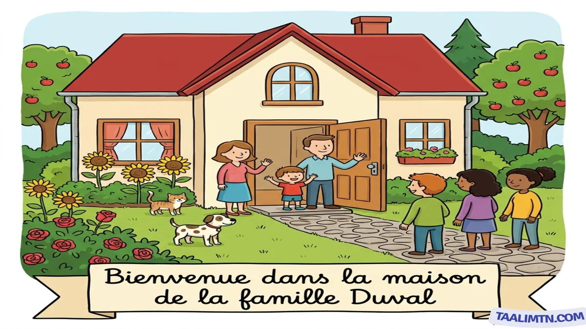 Bienvenue dans la maison de la famille Duval Bienvenue dans la maison de la famille Duval