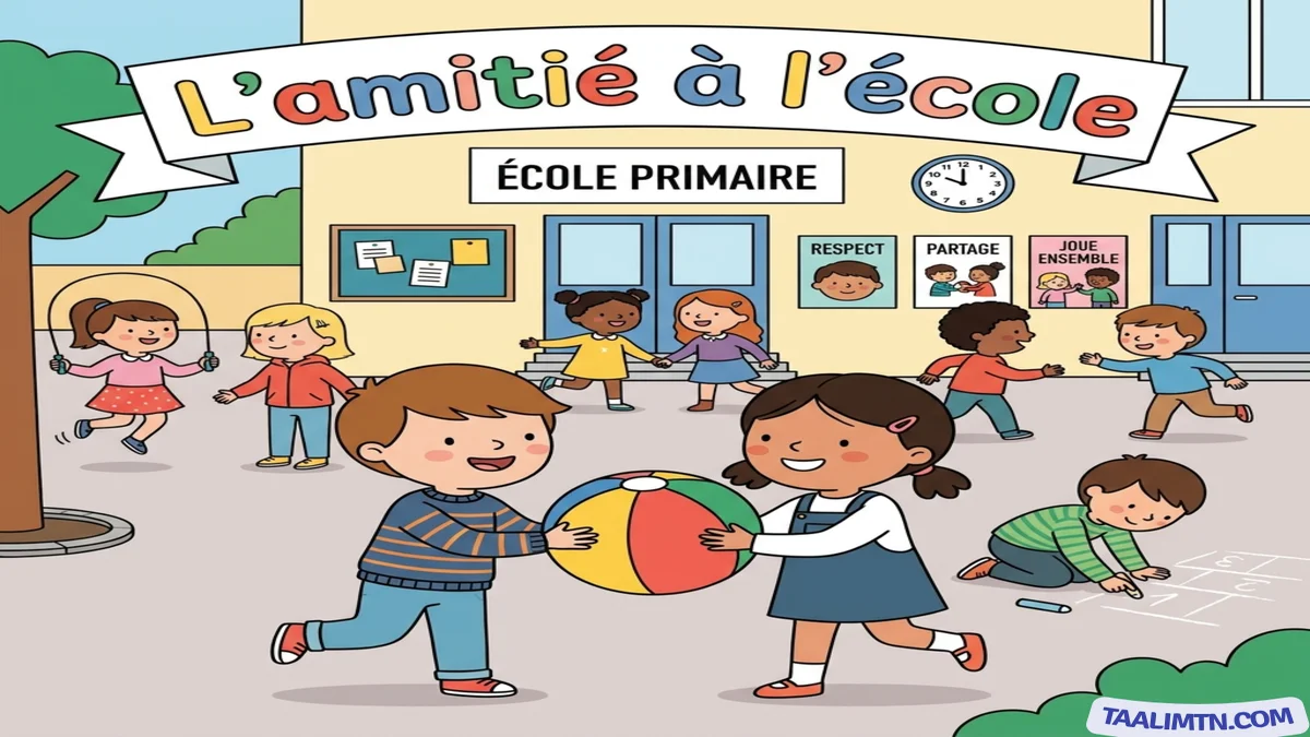  Module 3 : Sois mon ami ! Cours et Exercice de Français – 4ème Année Primaire