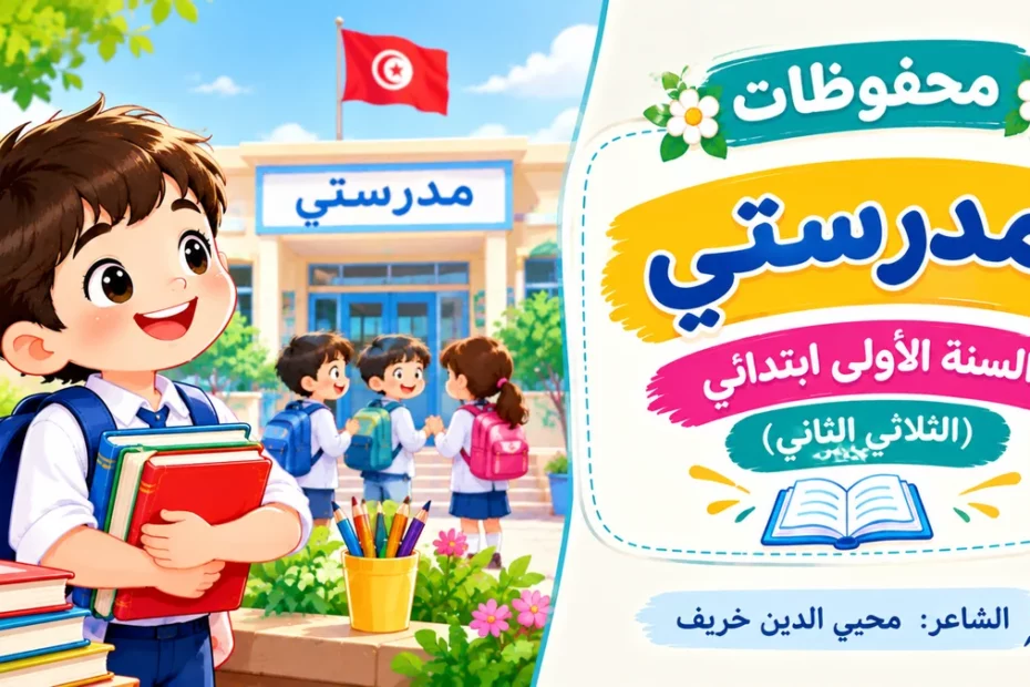 محفوظات مدرستي للسنة الأولى ابتدائي 1 mon ecole