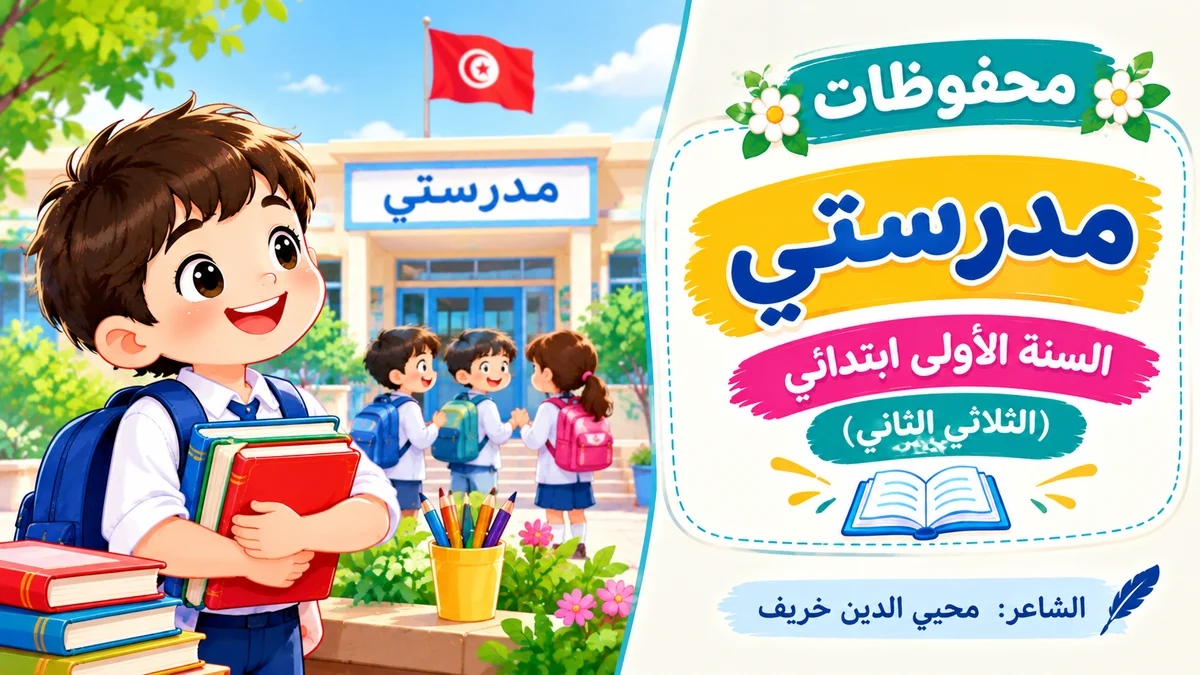 محفوظات مدرستي للسنة الأولى ابتدائي محفوظات مدرستي للسنة الأولى ابتدائي
