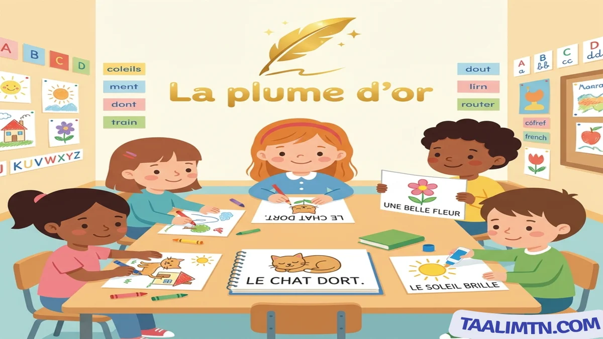 Projet La plume d'or Le projet La plume d'or en français