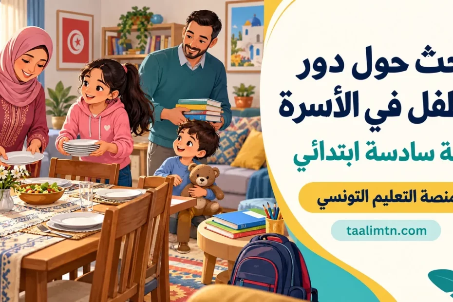 Le role de lenfant dans la famille 1