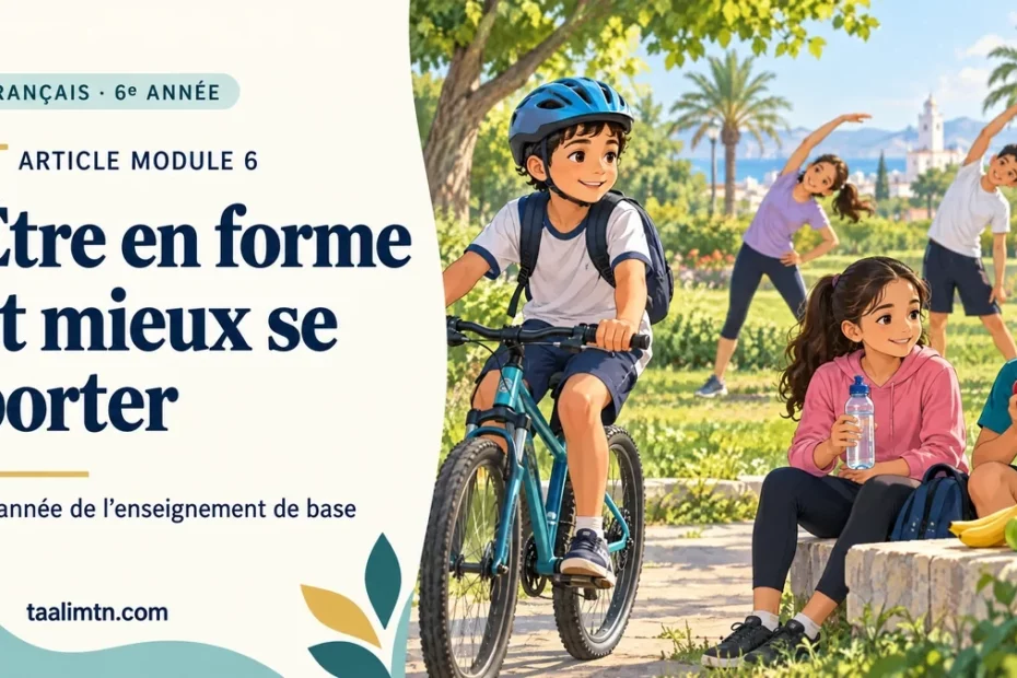 Module 6 — Être en forme et mieux se porter français 6ème année primaire 1 Module 6 — Être en forme et mieux se porter