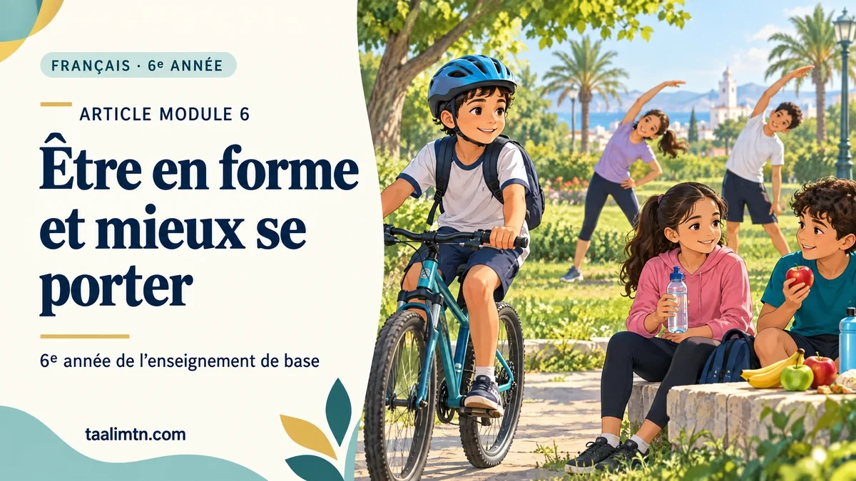 Module 6 — Être en forme et mieux se porter