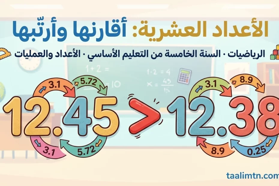a3ded achriyia 5 eme 333