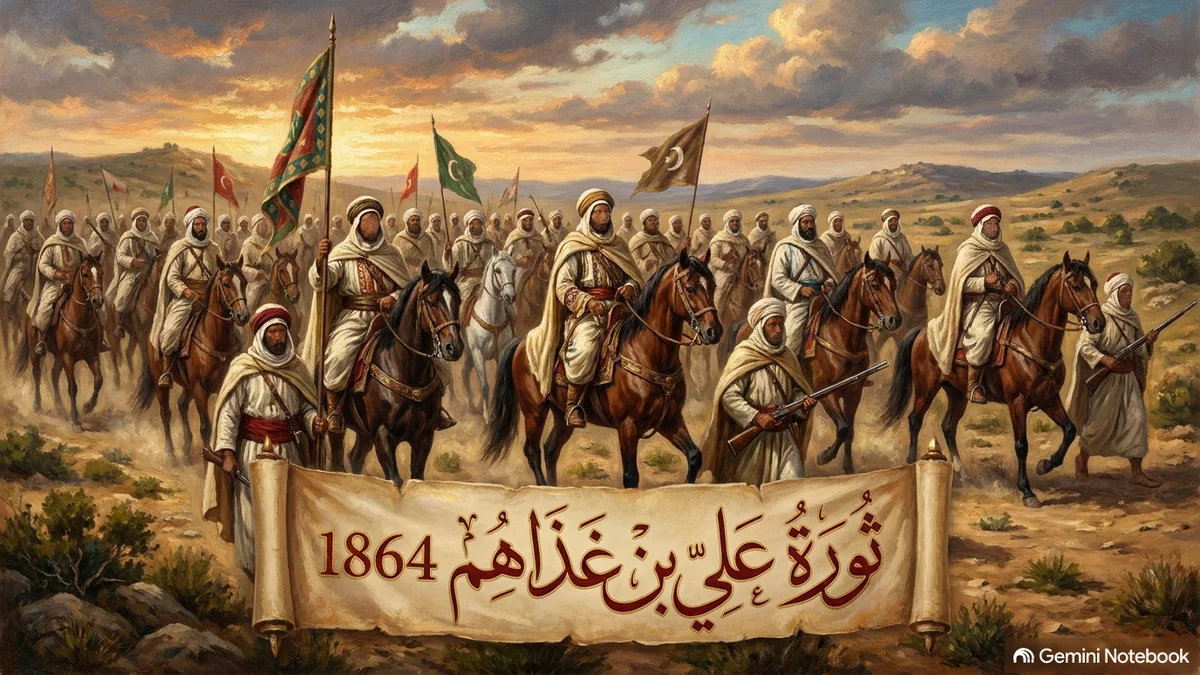 ثورة علي بن غذاهم والانتفاضة الشعبية سنة 1864م