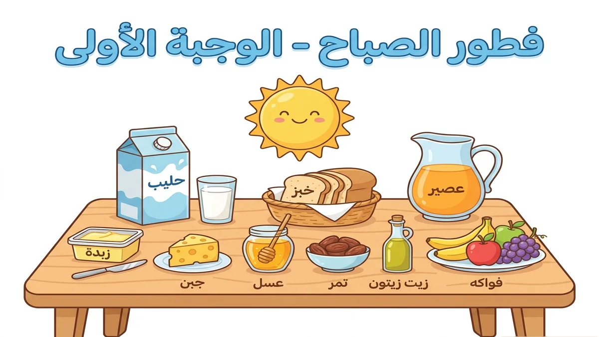 مكونات فطور الصباح الصحي