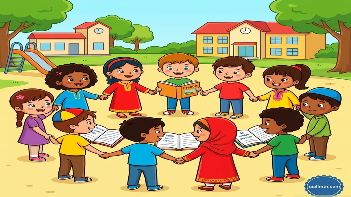 Évaluation du module 10 : Des enfants du monde ! – 4ème Année Primaire 3 Épreuve de communication orale sur les enfants du monde - taalimtn.com