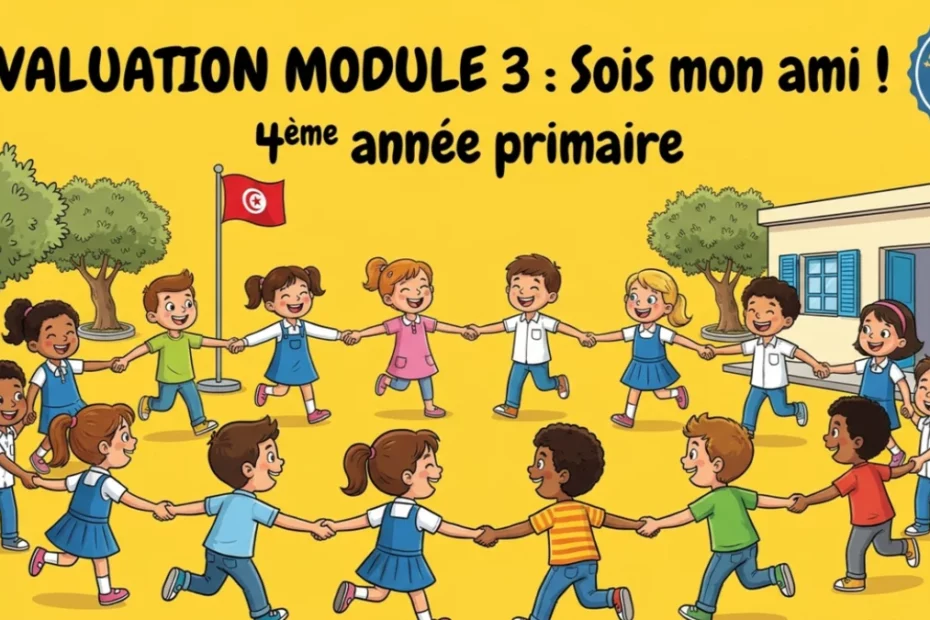 Évaluation du module 3 : Sois mon ami ! – 4ème Année Primaire 1 eval m2 featured main 1 2