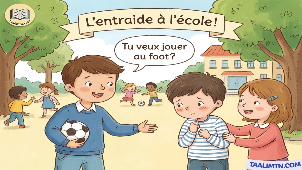 Épreuve de communication orale sur la solidarité et l'amitié - taalimtn.com Épreuve de communication orale sur la solidarité et l'amitié - taalimtn.com