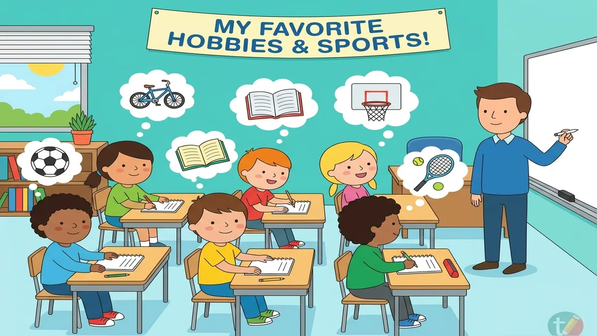 Évaluation du module 7 : Sports et loisirs ! – 4ème Année Primaire 4 Production écrite sports et loisirs