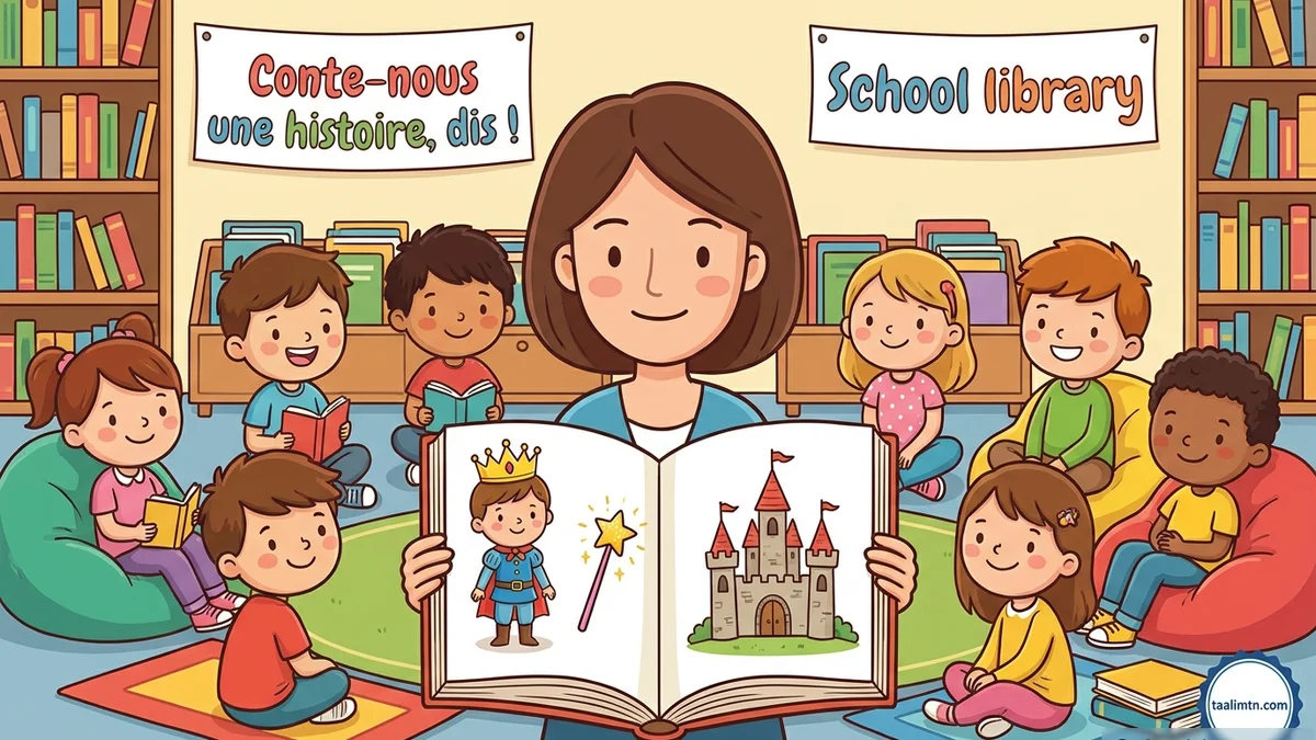 Évaluation du module 9 : Conte-nous une histoire, dis ! – 4ème Année Primaire 3 Épreuve de communication orale sur la découverte des contes illustrés