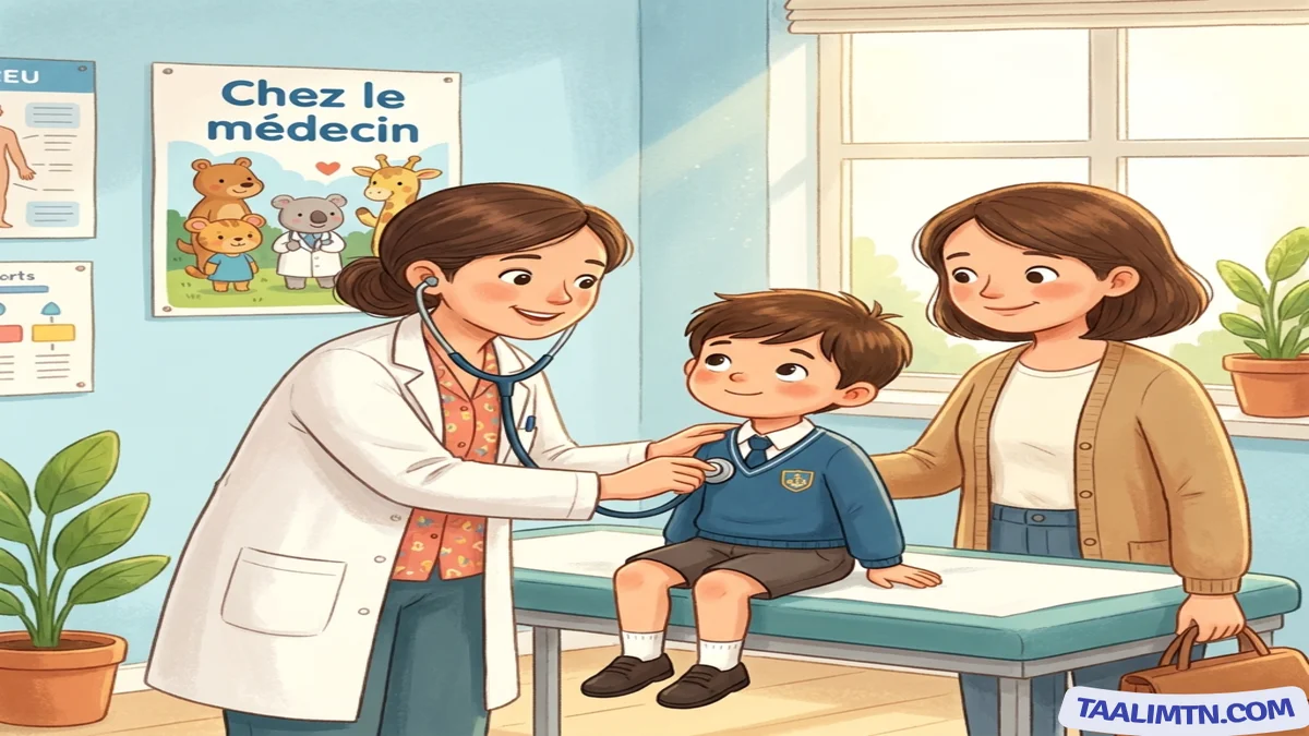 La consultation médicale chez le docteur La consultation médicale chez le docteur