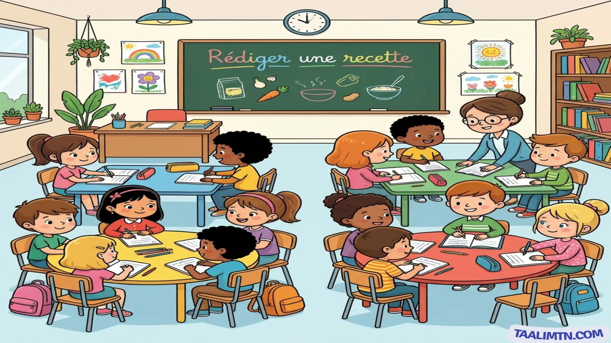 L'atelier d'écriture sur le thème des recettes L'atelier d'écriture sur le thème des recettes