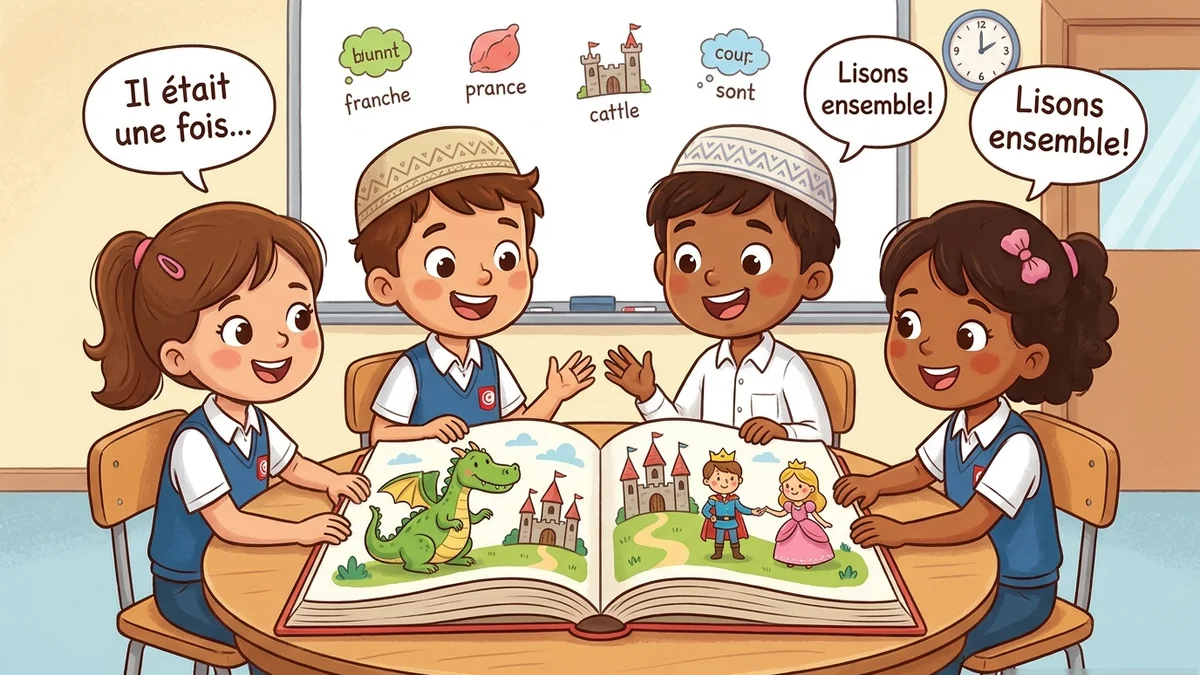 Module 9 : Conte-nous une histoire, dis ! Cours et Exercice de Français – 4ème Année Primaire 3 Découverte et lecture d'un conte illustré