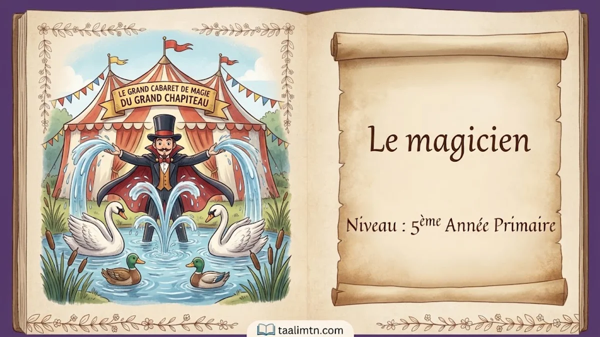 Le magicien – Poésie expliquée pour la 5ème année primaire -PDF