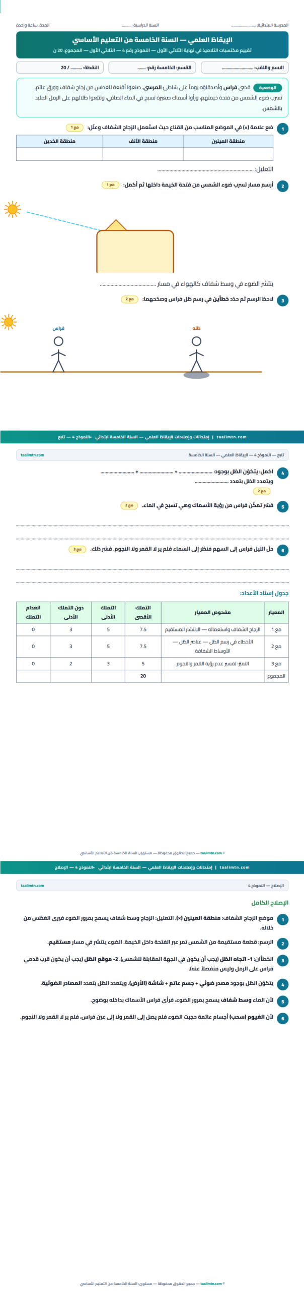 النموذج 4 إيقاظ علمی